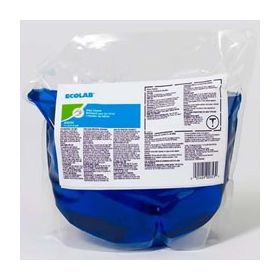 Ecolab Glass / Surface Cleaner Liquid Concentrate 2 Liter Bag Mild Scent NonSterile