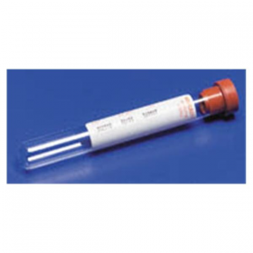Tube venous blood collection monoject 3ml 10.25x64mm gls no additive red 100/bx, 10 bx/ca, 8881301215bx
