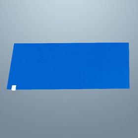 Adhesive Floor Mat Tacky Mat 18 X 45-1/2 Inch Blue Polyethylene