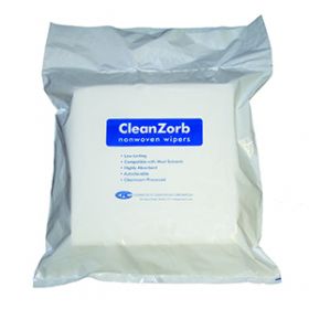 Cleanroom Wipe CCRC ISO Class 7 White NonSterile Cellulose / Polyester 12 X 12 Inch Disposable