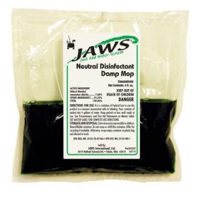 JAWS Surface Disinfectant Cleaner Quaternary Based Liquid Concentrate 4 oz. Pouch Citrus Floral Scent NonSterile