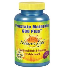 Nature's Life, Prostate Maintain 600+, 100 Vcaps