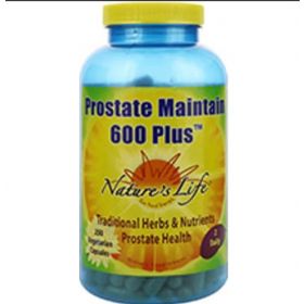 Nature's Life, Prostate Maintain 600+, 250 Vcaps