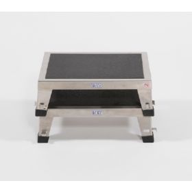 Step Stool EZ Stacking Stackable 1-Step Stainless Steel 6-1/2 Inch Step Height