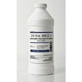Surgical Scrub Solution Dyna-Hex 4 32 oz. Bottle 4% Strength CHG NonSterile