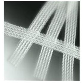 Leukostrip skin closure strip elastic 100% polyamide 1/4x3" white 50/bx, 4 bx/ca ,9113078ca