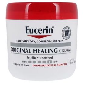 Eucerin original repair cream 16oz frgrncfr non-comedogenic, hlng sthng skn 1lb, 12 ea/ca ,9116554ca