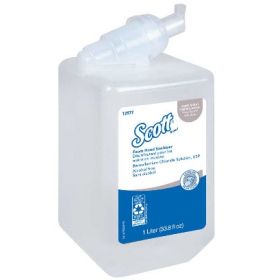 Alcohol-Free Hand Sanitizer Scott Essential 1,000 mL BZK (Benzalkonium Chloride) Foaming Dispenser Refill Bottle