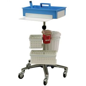 Phlebotomy Workstation Cart and Accessories