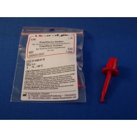 Capillary Holder Red, Plastic For Unopette Replacements
