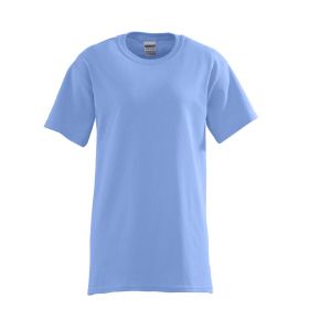 Unisex 100% Cotton Short Sleeve T-Shirt, Carolina Blue, Size L