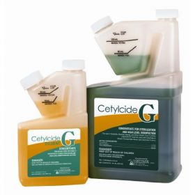 Glutaraldehyde High-Level Disinfectant Cetylcide-G Activation Required Liquid Concentrate 32 oz. Bottle Max 28 Day Reuse