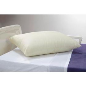 Bed Pillow 21 X 27 Inch Beige Reusable