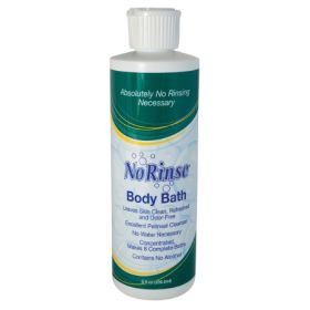 RinseFree Body Wash No Rinse Body Bath Liquid  Bottle Scented 928629

