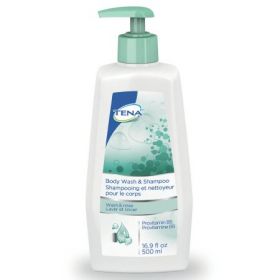 Shampoo and Body Wash TENA 16.9 oz. Pump Bottle Scented