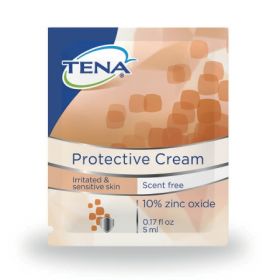 Skin Protectant TENA  Individual Packet Unscented Cream

