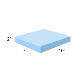 AliMed  Vinyl-Covered Rectangle Positioner, 2" thick