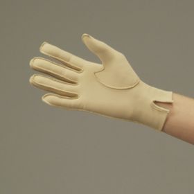 Compression Glove Full Finger Small Wrist Length Left Hand Stretch Fabric