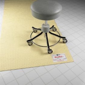Absorbent Floor Mat SurgiSafe Specialty 36 X 40 Inch Yellow 936045