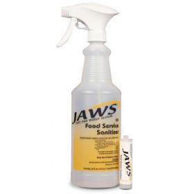 JAWS Surface Cleaner / Sanitizer Quaternary Based Liquid Concentrate 5 mL Cartridge Unscented NonSterile 942838
