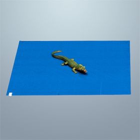 Adhesive Floor Mat Tacky Mat 36 X 46 Inch Blue Polyethylene