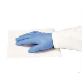 Cleanroom Wipe VWR ISO Class 6 White NonSterile Cellulose / Polyester 9 X 9 Inch Disposable