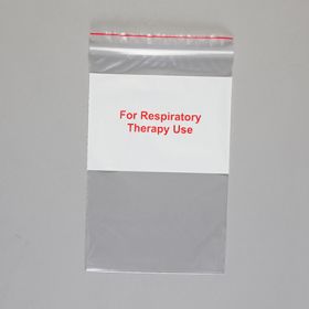 For respiratory therapy bags, 6 x 9