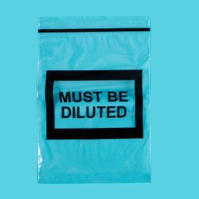 Must Be Diluted Bags, 4 x 6