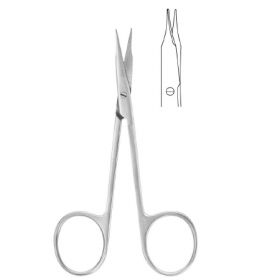 Tenotomy Scissors McKesson Argent  Stevens 4-1/8 Inch Surgical Grade Stainless Steel Finger Ring Handle