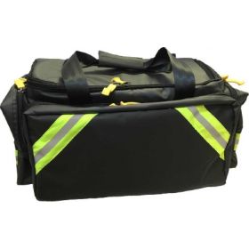 Trauma Bag MTR Elite Black Fluid Impervious Material Medium: 11-1/2 X 13-3/4 X 25-1/4 Inch