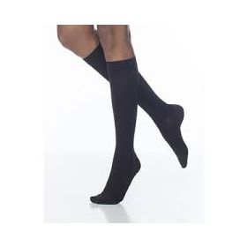 SIGVARIS 971C Womens Access Calf High Socks-Medium Long-Black
