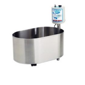 Tabletop Whirlpool Tub Lil' Champ Silver Stainless Steel