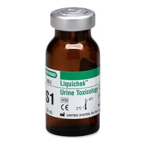 Drugs of Abuse Control Liquichek Urine Toxicology Level S1 Low Opiate 10 X 10 mL