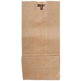 Grocery Bag Duro Brown Kraft Recycled Paper 10 lbs.