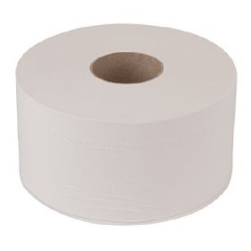 Toilet Tissue TORK Advanced White 2-Ply Jumbo Size Cored Roll Continuous Sheet 3-3/5 Inch X 751 Foot