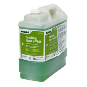 Floor Cleaner Sanitizing Wash 'n Walk Liquid 2.5 gal. Jug Mild Scent