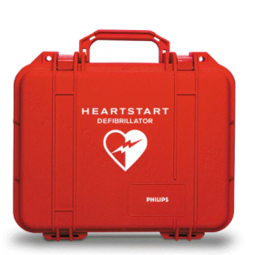 HeartStart OnSite, Home, HS1, FRx AED Plastic Waterproof Shell Carry Case