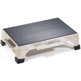 Step Stool Stackable 1-Step Stainless Steel 5 Inch Step Height