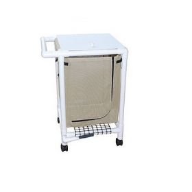 Single Hamper with Bag 4 Casters 25.71 gal. 995830