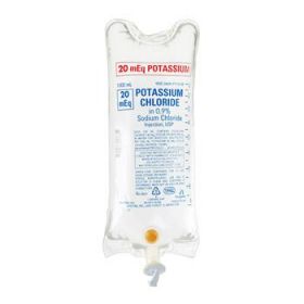 Potassium Chloride 20 mEq in 0.9% Sodium Chloride Injection Solution, 1, 000 mL ABB071150939