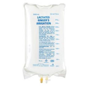 Lactated Ringer's Irrigation Solution, 3000 mL, Bag ABB78280808
