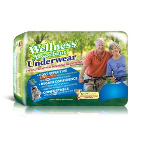 Unique Wellness Absorbent Underwear-Pack Quantities, Absorbant-2XL