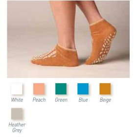 Single-Tread Safety Socks, Adult Size 2XL, Green