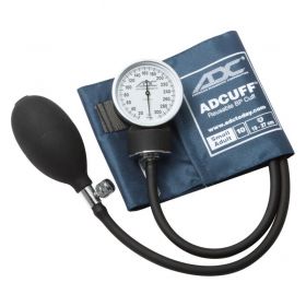 Pro Aneroid Sphygmomanometer, Navy, Adult Small
