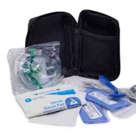 Powerheart AED Ready Kit with Scissors, Towel, Mask