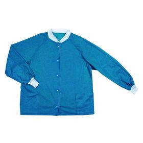Warm-Up Jacket, Blue, Size S