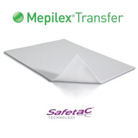 Mepilex Transfer Soft Silicone Exudate Transfer Dressing, 6" x 8" (15 x 20 cm)