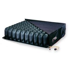 Replacement Low-Profile Wheelchair Cushion Cover, Black, 16" x 16"