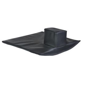 Solid Seat Abduction Wedge Insert with Pommel, T-Foam Layer, 18" W x 16" D