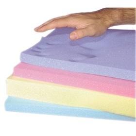 T-Foam Sheet Hard Cushion, Green, 16" x 18" x 3"